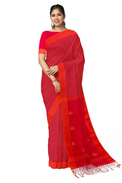 Buy Handloom Cotton Saree