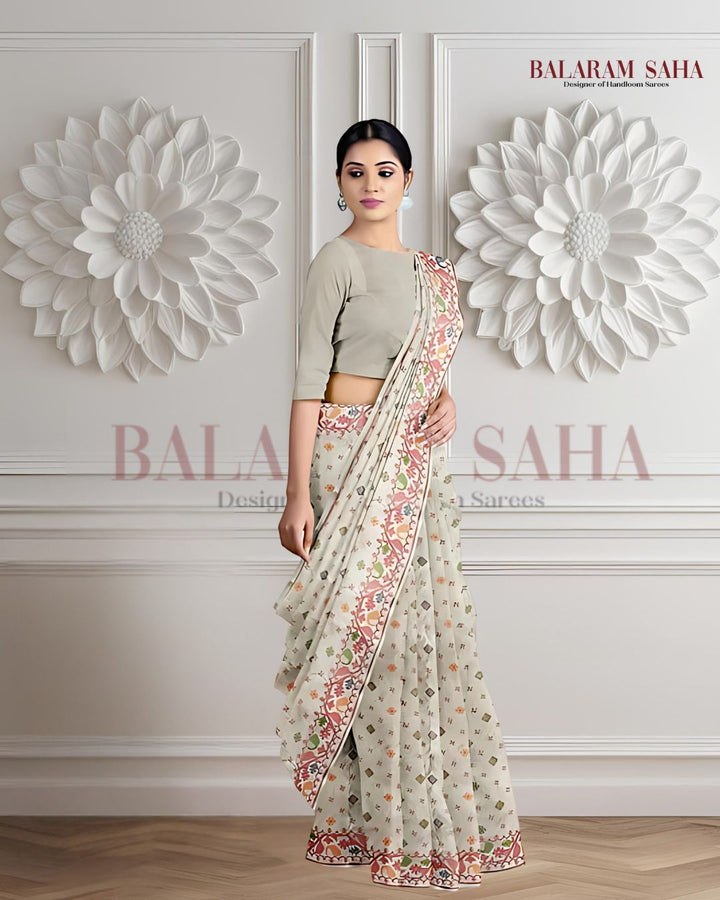 Katan Silk Jamdani Saree by Balaram Saha | Cream, Red & Multi-Colored(handloom saree, jamdani saree, jamdani sarees, cotton jamdani saree, jamdani cotton saree, handloom cotton saree, balaram saha online, jamdani saree online, soft jamdani saree)
https://www.usatoday.com/