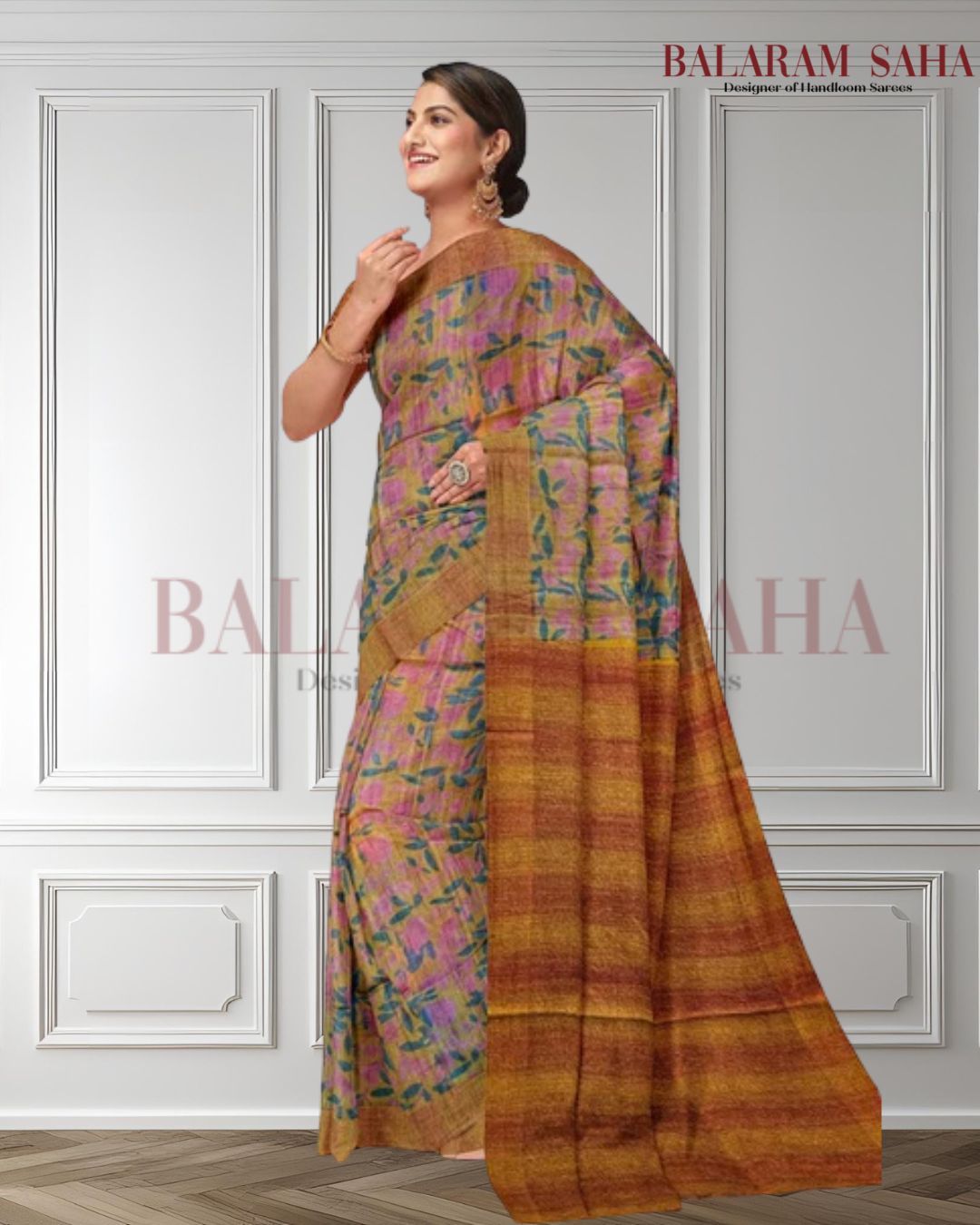 Balaram Saha: A Burst of Sunshine - Mustard Handloom Tussar Silk Saree - (handloom saree, silk saree, handloom silk saree, balaram saha online, silk sarees, silk handloom saree, bengal handloom sarees, pure silk, tussar silk saree, pure tussar silk sarees, tussar silk sarees, silk saree online)     https://www.businessinsider.in/?r=US&IR=T