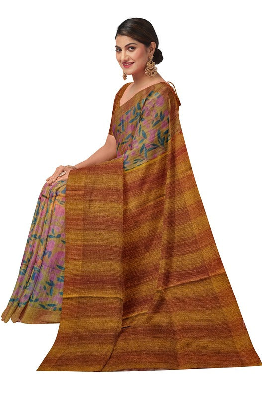 Balaram Saha: A Burst of Sunshine - Mustard Handloom Tussar Silk Saree - (handloom saree, silk saree, handloom silk saree, balaram saha online, silk sarees, silk handloom saree, bengal handloom sarees, pure silk, tussar silk saree, pure tussar silk sarees, tussar silk sarees, silk saree online)    https://www.theatlantic.com/world/