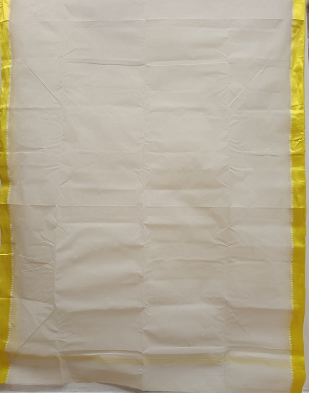 Balaram Saha White & Yellow Handloom Traditional Cotton Saree - (handloom saree, cotton saree, handloom cotton saree, balaram saha online, handloom sarees, balaram saha handloom saree store photos, balaram saha handloom saree store, cotton handloom saree, bengal handloom sarees, pure cotton, cotton saree for women, cotton saree online)    https://www.leparisien.fr/