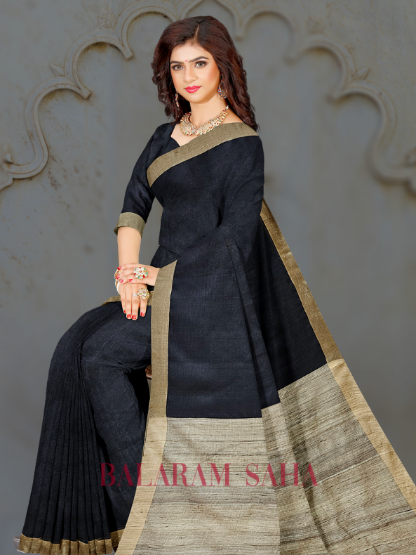 Balaram Saha's Cotton Chronicles: Black Handloom Soft Cotton Saree (handloom saree, cotton saree, handloom cotton saree, balaram saha online, handloom sarees, balaram saha handloom saree store photos, balaram saha handloom saree store, cotton handloom saree, bengal handloom sarees, pure cotton, cotton saree for women, cotton saree online)  https://zippyshare.com/