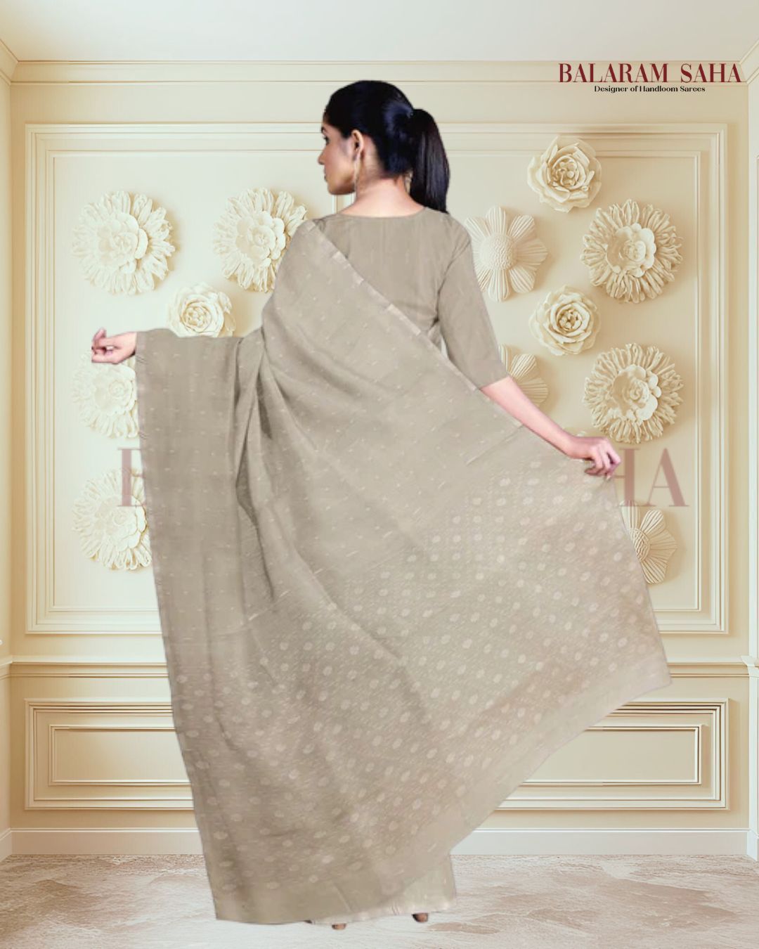 Classic Cream & White Handwoven Cotton Jamdani Saree by Balaram Saha - (handloom saree, cotton saree, handloom cotton saree, balaram saha online, handloom sarees, balaram saha handloom saree store photos, balaram saha handloom saree store, cotton handloom saree, bengal handloom sarees, pure cotton, cotton saree for women, cotton saree online)    https://www.quora.com/