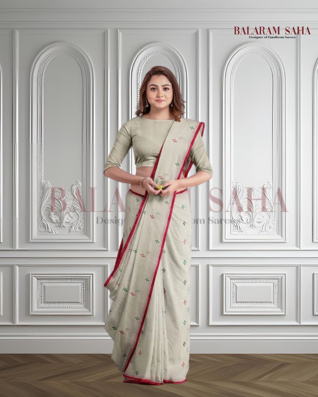 Classic White & Red Handloom Cotton Jamdani Saree by Balaram Saha - (handloom saree, cotton saree, handloom cotton saree, balaram saha online, handloom sarees, balaram saha handloom saree store photos, balaram saha handloom saree store, cotton handloom saree, bengal handloom sarees, pure cotton, cotton saree for women, cotton saree online)    https://www.latimes.com/