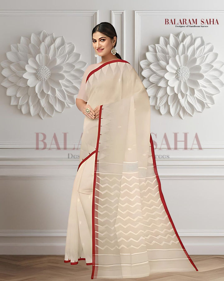 White & Red soft muslin silk Handwoven Jamdani saree (jamdani saree, silk saree, jamdani silk saree, balaram saha online, silk sarees, balaram saha handloom saree store, silk jamdani saree, bengal handloom sarees, pure silk, jamdani silk saree, muslin silk, muslin silk saree, jamdani silk saree online)   https://www.nature.com/