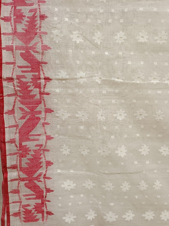 Cotton Bangladeshi Dhakai Jamdani saree Balaram Saha