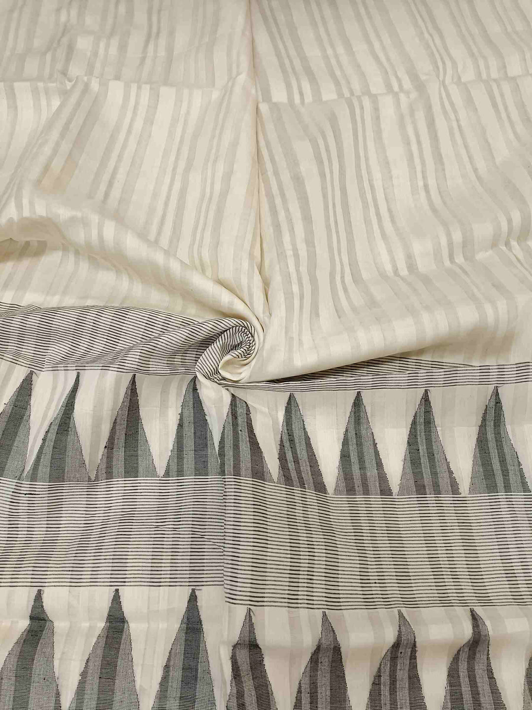 fine Quality Handloom Muslin Silk saree Balaram Saha