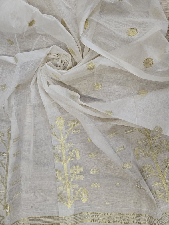 Off-White & Gold Handwoven Cotton Jamdani Saree -  (handloom saree, jamdani saree, jamdani sarees, cotton jamdani saree, jamdani cotton saree, handloom cotton saree, balaram saha online, jamdani saree online, soft jamdani saree, dhakai jamdani saree, dhakai jamdani saree, Jamdani Border Saree, handloom saree, balaram saha saree, balaram saha gariahat)
www.diigo.com