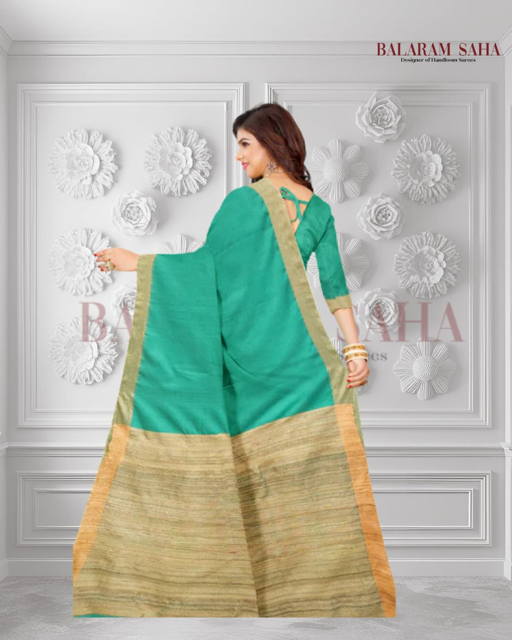 Serene Serenity: Balaram Saha's Sea Green Handloom Cotton Saree Creation (handloom saree, cotton saree, handloom cotton saree, balaram saha online, handloom sarees, balaram saha handloom saree store photos, balaram saha handloom saree store, cotton handloom saree, bengal handloom sarees, pure cotton, cotton saree for women, cotton saree online)  https://www.tumblr.com/