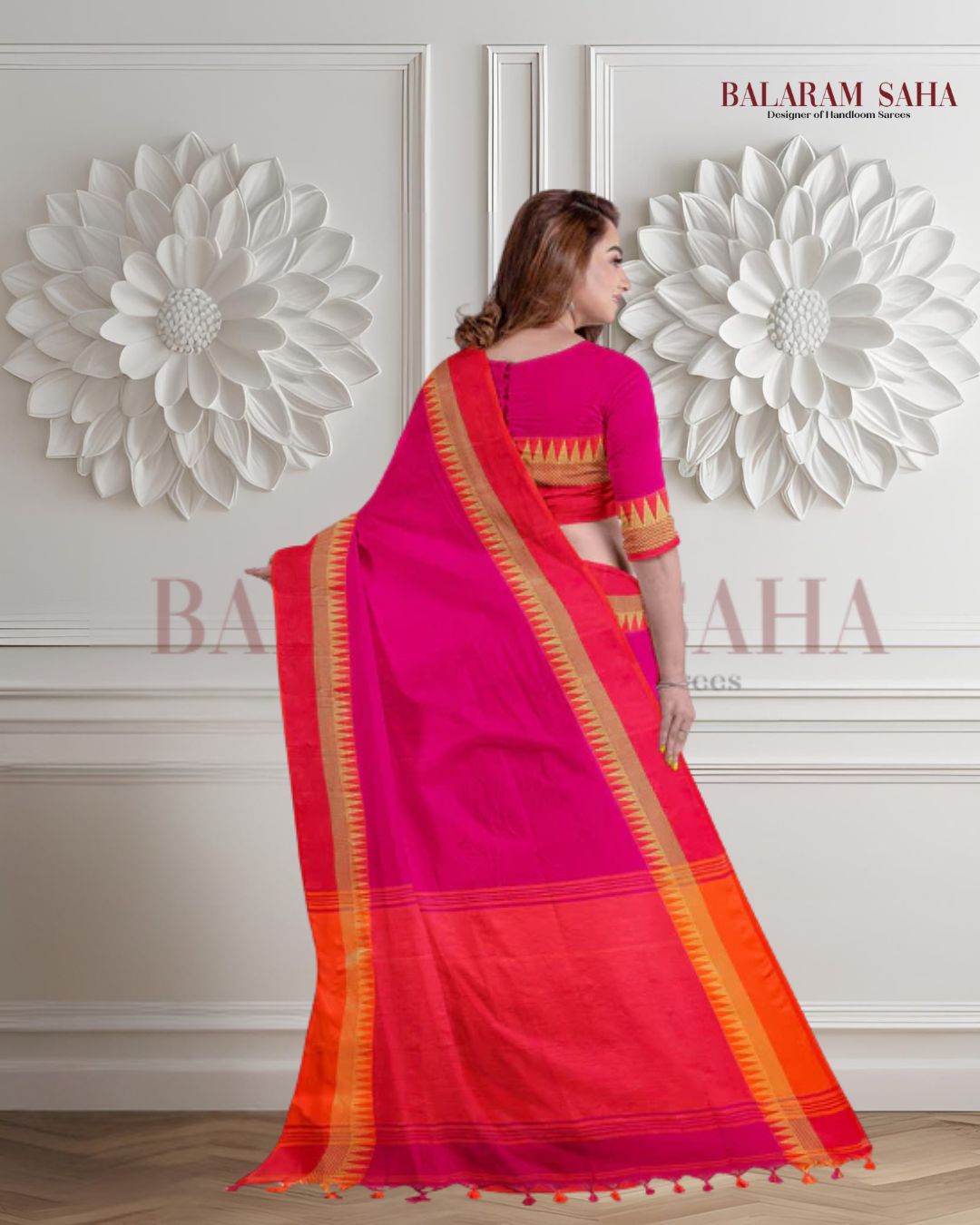 Balaram Saha Handloom Cotton Saree | Pink Body & Orange Anchal (handloom saree, cotton sarees, handloom cotton saree, balaram saha online, handloom sarees, cotton handloom saree, kolkata cotton saree, saree cotton saree, bengal cotton sarees in Kolkata, bengali cotton saree, cotton saree with border)
https://www.youtube.com/