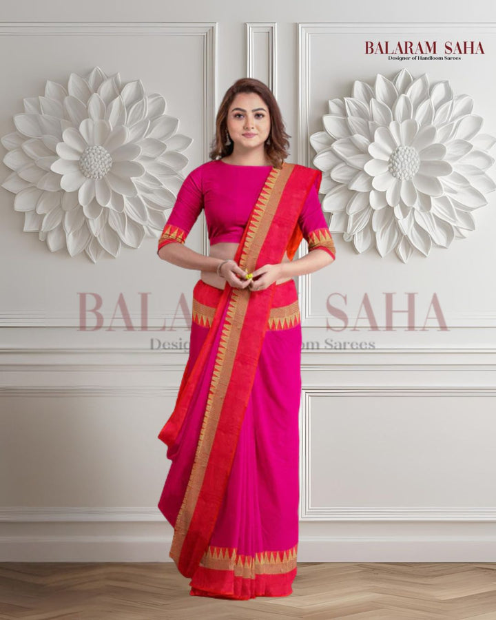 Balaram Saha Handloom Cotton Saree | Pink Body & Orange Anchal (handloom saree, cotton sarees, handloom cotton saree, balaram saha online, handloom sarees, cotton handloom saree, kolkata cotton saree, saree cotton saree, bengal cotton sarees in Kolkata, bengali cotton saree, cotton saree with border)
https://www.youtube.com/