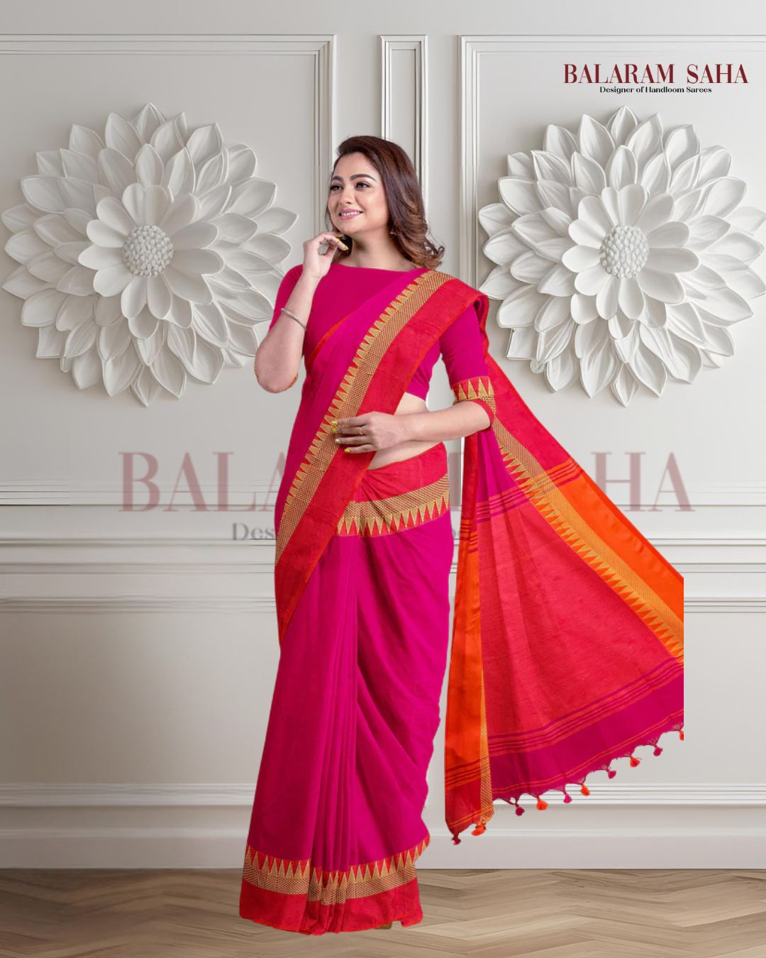Balaram Saha Handloom Cotton Saree | Pink Body & Orange Anchal (handloom saree, cotton sarees, handloom cotton saree, balaram saha online, handloom sarees, cotton handloom saree, kolkata cotton saree, saree cotton saree, bengal cotton sarees in Kolkata, bengali cotton saree, cotton saree with border)
https://www.youtube.com/