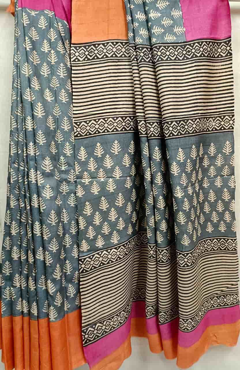 Gachhi Tussar Silk Saree by Balaram Saha – Grey Block Print with Border(tussar silk saree, tussar silk sarees with price, tussar silk, tussar silk fabric, tussar silk sarees online, tussar sarees online,  soft tussar silk sarees, tussar jamdani saree)
https://www.dailymotion.com/in