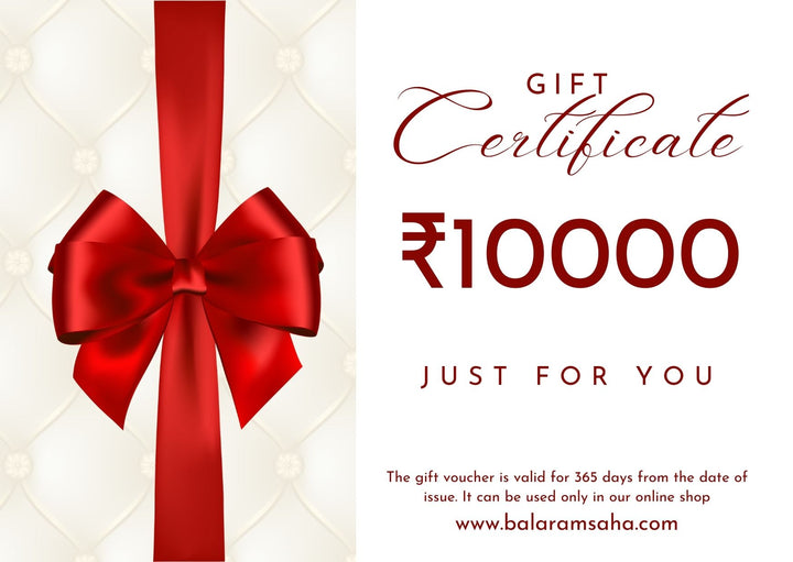 Balaram Saha Gift Card Balaram Saha