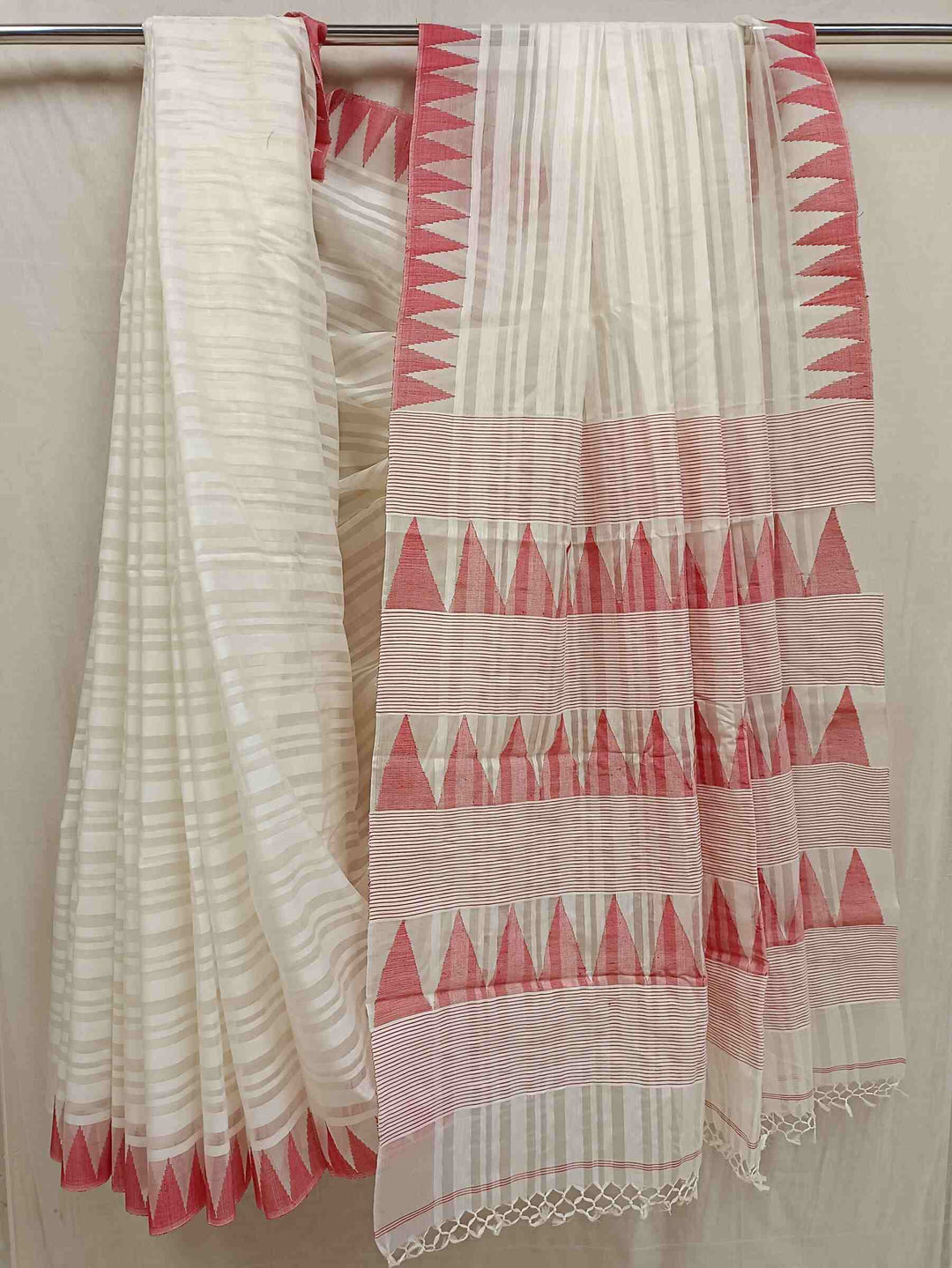 fine Quality Handloom Muslin Silk saree Balaram Saha
