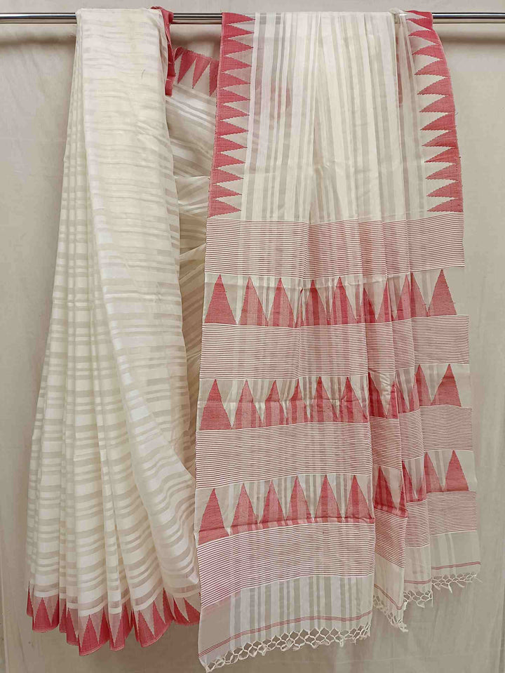 fine Quality Handloom Muslin Silk saree Balaram Saha