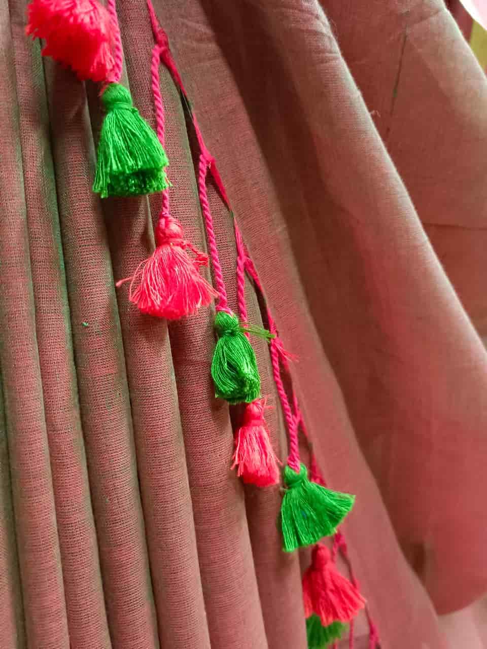 Rust Handloom Soft Cotton Saree Balaram Saha
