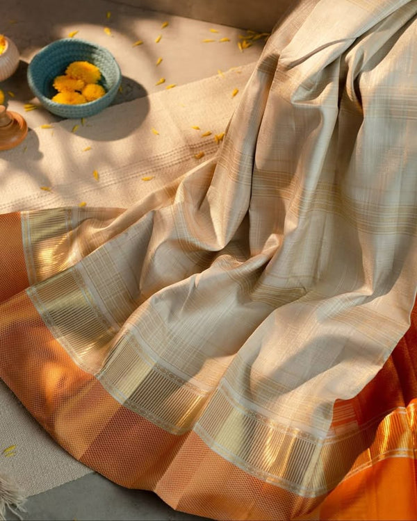 The Science of Shine: What Makes Balaram Saha’s Silk Sarees Naturally Lustrous