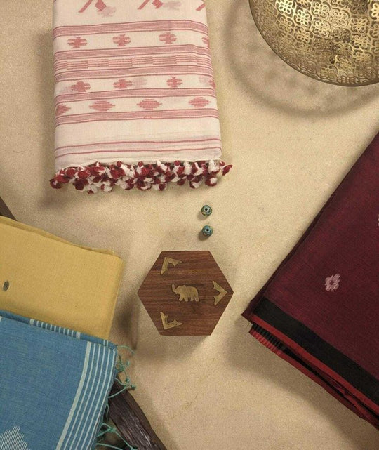 Threaded Elegance: Exploring Hand Embroidery Sarees at Balaram Saha