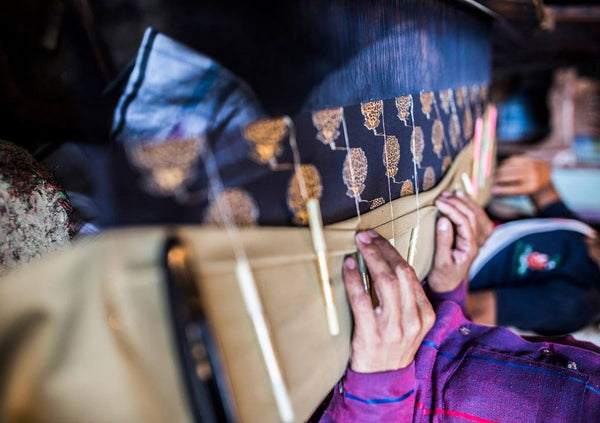 The Weave That Speaks: Symbolism in the Motifs of Balaram Saha’s Jamdani Kurtas