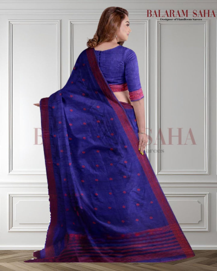 Blue & Red Premium Handloom Matka Silk Saree with Woven Border - A Balaram Saha Creation - (handloom saree, cotton sarees, handloom cotton saree, balaram saha online, handloom sarees, pure handloom cotton sarees, cotton handloom saree, kolkata cotton saree, pure cotton, white cotton saree, cotton saree online, bengali cotton saree, cotton saree with border, matka, matka sale, matka silk, matka silk sarees, matka silk saree, pure matka silk sarees, bengali silk saree) https://www.gov.uk/