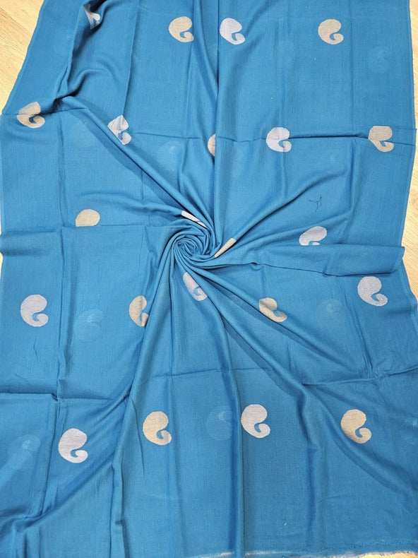 Balaram Saha: Blue Handspun Cotton Jamdani Unstitched Set  - balaram saha online, Handloom Dupatta, Handwoven Jamdani, Handspun Cotton, jamdani dupatta, balaram saha dupatta, cotton jamdani dupatta, jamdani dupatta online, dhakai jamdani dupatta, dupatta collection, dupatta

https://creativecommons.org/
