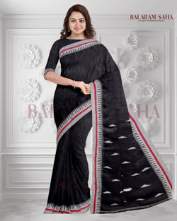 Balaram Saha Presents: Black & White Premium Handloom Linen Saree with Woven Border  - (handloom saree, cotton sarees, handloom cotton saree, balaram saha online, handloom sarees, latest handloom cotton sarees, pure handloom cotton sarees, cotton handloom saree, kolkata cotton saree, pure cotton, white cotton saree, cotton saree online, khadi cotton saree, cotton saree collection, bangladeshi cotton saree, saree cotton saree, bengal cotton sarees in Kolkata, bengali cotton saree) https://www.apple.com/
