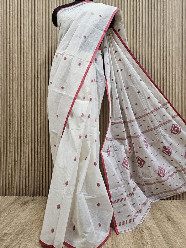 Balaram Saha Presents: Off-White & Red Handwoven Cotton Jamdani Saree -  (handloom saree, jamdani saree, jamdani sarees, cotton jamdani saree, jamdani cotton saree, handloom cotton saree, balaram saha online, jamdani saree online, soft jamdani saree, dhakai jamdani saree, dhakai jamdani saree, Jamdani Border Saree, handloom saree, balaram saha saree, balaram saha gariahat)

www.reddit.com

