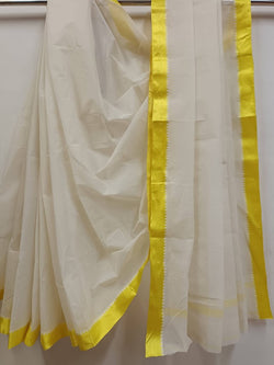 Balaram Saha White & Yellow Handloom Traditional Cotton Saree - (handloom saree, cotton saree, handloom cotton saree, balaram saha online, handloom sarees, balaram saha handloom saree store photos, balaram saha handloom saree store, cotton handloom saree, bengal handloom sarees, pure cotton, cotton saree for women, cotton saree online)   https://www.dailystar.co.uk/
