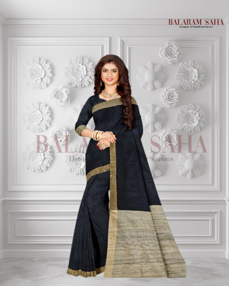 Balaram Saha's Cotton Chronicles: Black Handloom Soft Cotton Saree (handloom saree, cotton saree, handloom cotton saree, balaram saha online, handloom sarees, balaram saha handloom saree store photos, balaram saha handloom saree store, cotton handloom saree, bengal handloom sarees, pure cotton, cotton saree for women, cotton saree online)  https://www.aol.com/