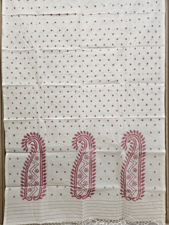 Balaram Saha’s Exclusive Off-White & Red Handwoven Cotton Jamdani Saree -  (handloom saree, jamdani saree, jamdani sarees, cotton jamdani saree, jamdani cotton saree, handloom cotton saree, balaram saha online, jamdani saree online, soft jamdani saree, dhakai jamdani saree, dhakai jamdani saree, Jamdani Border Saree, handloom saree, balaram saha saree, balaram saha gariahat)

mozilla.org
