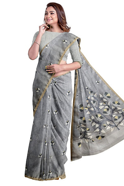 Beyond Black & White: The Grey Handwoven Muslin Jamdani Saree (handloom saree, silk saree, handloom silk saree, balaram saha online, silk sarees, balaram saha handloom saree store photos, balaram saha handloom saree store, silk handloom saree, bengal handloom sarees, pure silk, muslin silk sare, silk saree online, muslin silk, jamdani saree)  Livejournal.com https://www.scientificamerican.com/