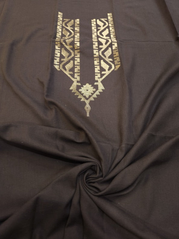 Black Handwoven Cotton Jamdani Unisex Unstitched Kurta https://www.wattpad.com/