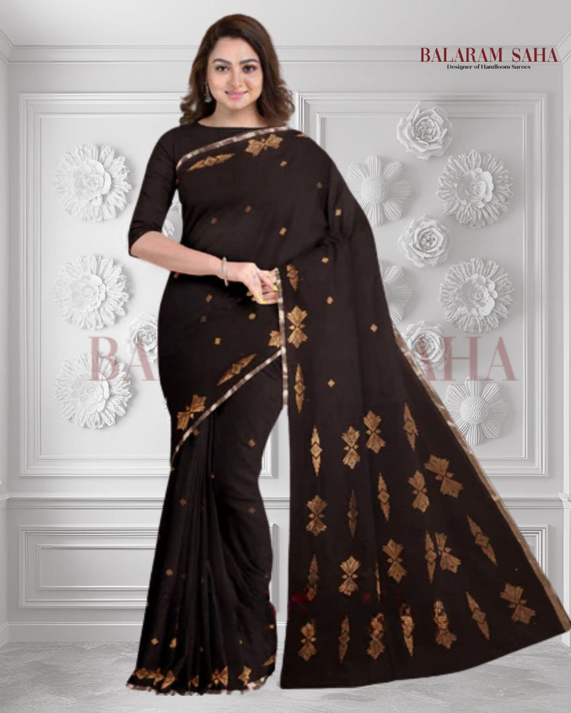 Black & Gold Zari Soft Handloom Cotton Saree By Balaram Saha - (handloom saree, cotton saree, handloom cotton saree, balaram saha online, handloom sarees, balaram saha handloom saree store photos, balaram saha handloom saree store, cotton handloom saree, bengal handloom sarees, pure cotton, Zari border, handloom cotton saree with zari border, soft cotton saree with zari border, cotton saree for women, cotton saree online) https://www.slideshare.net/
