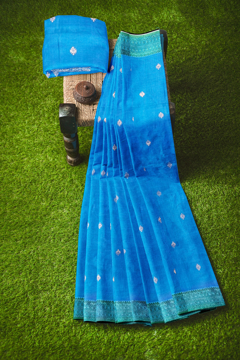 Blue & Green Soft Handloom Fine Cotton Saree With Woven Border Balaram Saha (handloom saree, cotton saree, handloom cotton saree, balaram saha online, handloom sarees, balaram saha handloom saree store photos, balaram saha handloom saree store, cotton handloom saree, bengal handloom sarees, pure cotton, cotton saree for women, cotton saree online)  https://telegram.org/