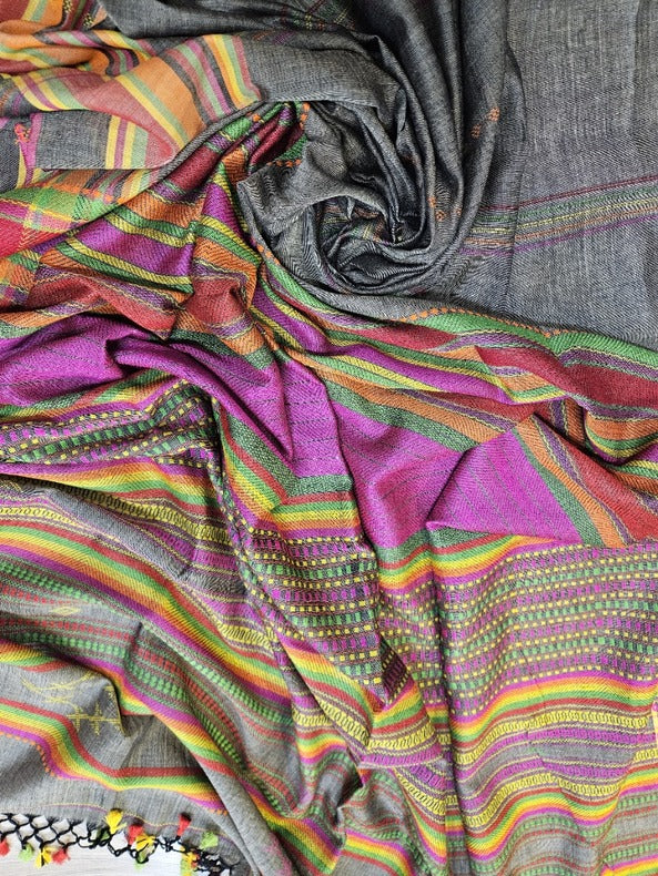 Brown Multi Coloured Soft Cotton Handwoven Saree - A Balaram Saha Creation - (handloom saree, cotton sarees, handloom cotton saree, balaram saha online, handloom sarees, latest handloom cotton sarees, pure handloom cotton sarees, cotton handloom saree, kolkata cotton saree, pure cotton, white cotton saree, cotton saree online, khadi cotton saree, cotton saree collection, bangladeshi cotton saree, saree cotton saree, bengal cotton sarees in Kolkata) https://elpais.com/