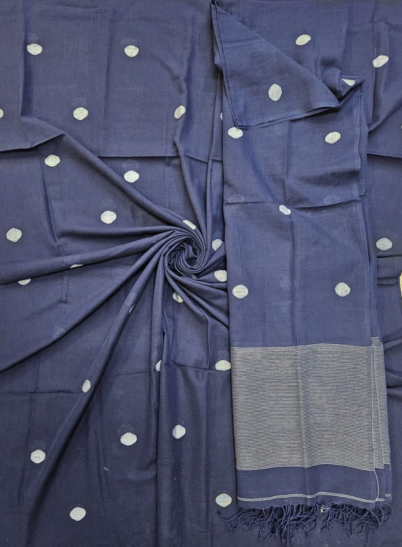 Classic Blue & White: Handspun Cotton Jamdani Kurta & Dupatta Set by Balaram Saha - (balaram saha online, Handloom Dupatta, Handwoven Jamdani, Handspun Cotton, jamdani dupatta, balaram saha dupatta, cotton jamdani dupatta, jamdani dupatta online, dhakai jamdani dupatta, dupatta collection, dupatta)    https://www.diigo.com/