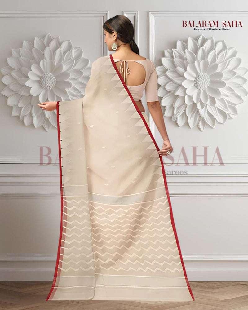 White & Red soft muslin silk Handwoven Jamdani saree (jamdani saree, silk saree, jamdani silk saree, balaram saha online, silk sarees, balaram saha handloom saree store, silk jamdani saree, bengal handloom sarees, pure silk, jamdani silk saree, muslin silk, muslin silk saree, jamdani silk saree online)   https://www.independent.co.uk/asia