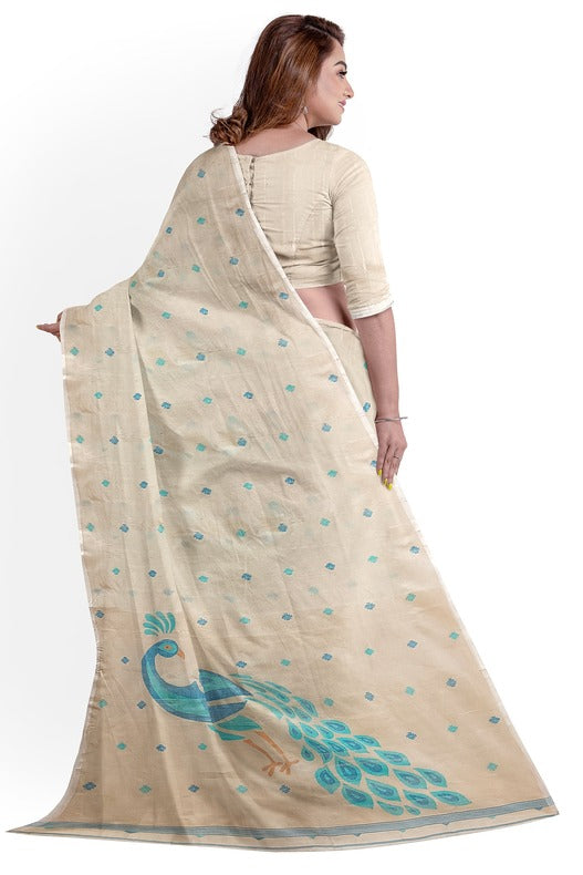 Elevate Your Wardrobe: Handwoven Cotton/Tussar Silk Jamdani by Balaram Saha- (handloom saree, silk saree, handloom silk saree, balaram saha online, silk sarees, silk handloom saree, bengal handloom sarees, pure silk, silk saree online, tussar silk saree, tussar silk)   https://www.ibm.com/in-en