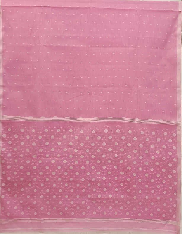 Exquisite Pink & White Handwoven Cotton Jamdani Saree By Balaram Saha - (handloom saree, cotton saree, handloom cotton saree, balaram saha online, handloom sarees, balaram saha handloom saree store photos, balaram saha handloom saree store, cotton handloom saree, bengal handloom sarees, pure cotton, cotton saree for women, cotton saree online)      https://pixabay.com/