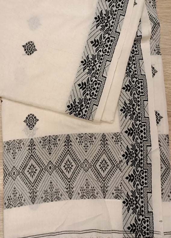 Premium Quality handloom Cotton sarees in 3 Variation Colors Balaram Saha