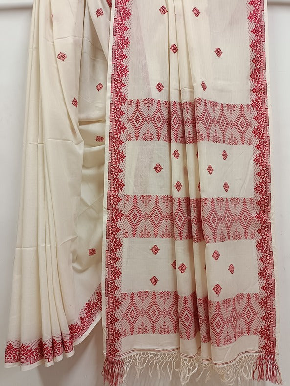 Premium Quality handloom Cotton sarees in 3 Variation Colors Balaram Saha