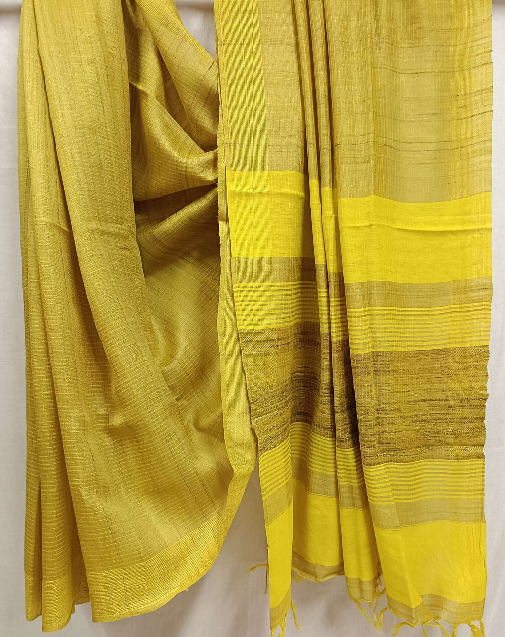 Premium Quality Soft Handloom Tussare Silk Saree Balaram Saha