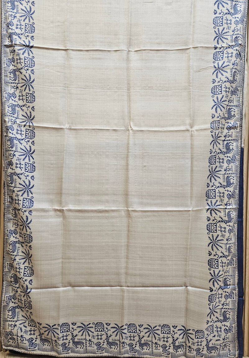 Handloom Vidarbha Tussar Silk Saree – A Symphony of Tradition and Elegance Balaram Saha