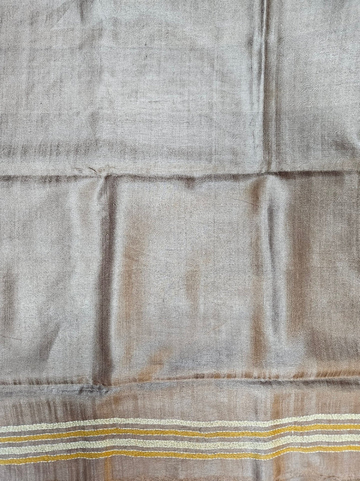 Discover the Timeless Elegance of this Exquisite Tussar Kantha Silk Saree Balaram Saha