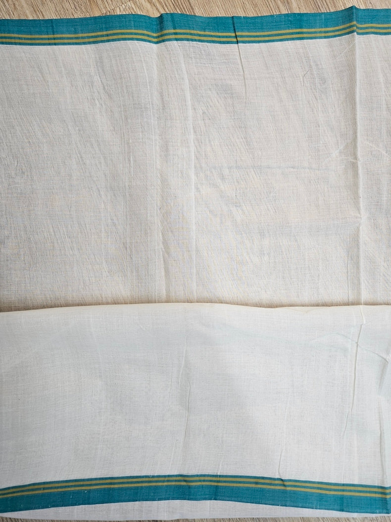 Discover the Timeless Elegance of this Handwoven Cotton Jamdani Saree Balaram Saha