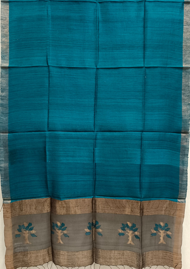 Handloom Matka Silk handwoven Jamdani Dupatta Balaram Saha