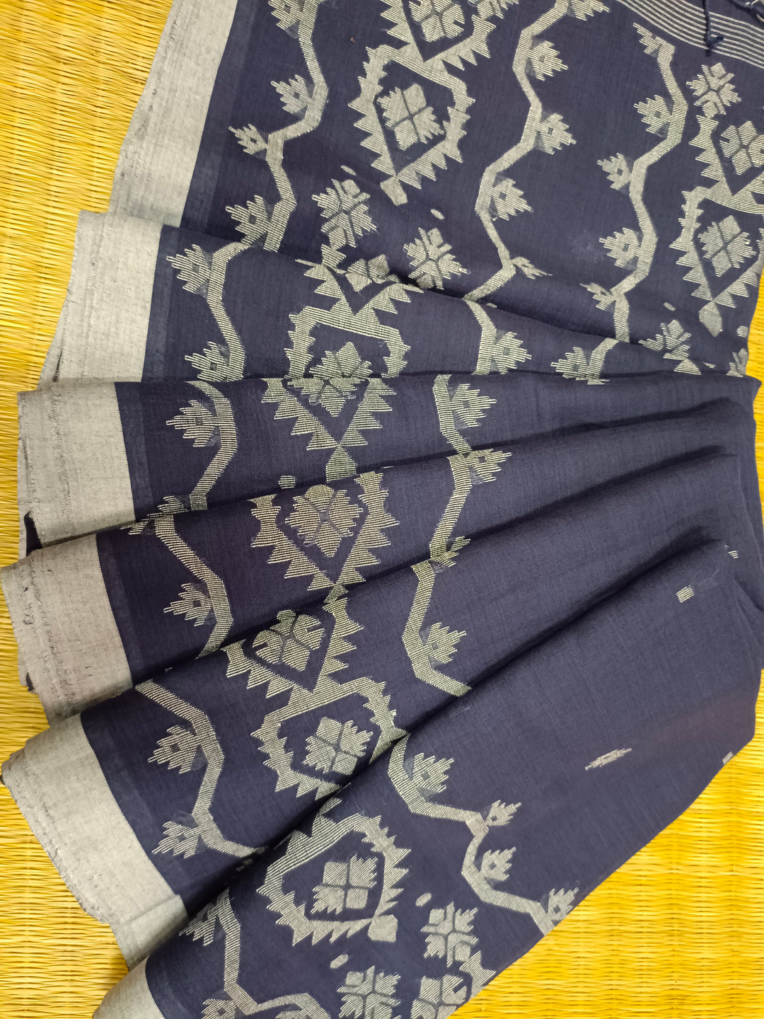 Indigo Handloom Handspun Handwoven Jamdani Saree (handloom saree, jamdani saree, jamdani sarees, cotton jamdani saree, jamdani cotton saree, handloom cotton saree, balaram saha online, jamdani saree online, soft jamdani saree, dhakai jamdani saree, dhakai jamdani sarees, Jamdani Border Saree, balaram saha handloom saree store photos)  https://www.video-bookmark.com/tag/dhakai-saree/