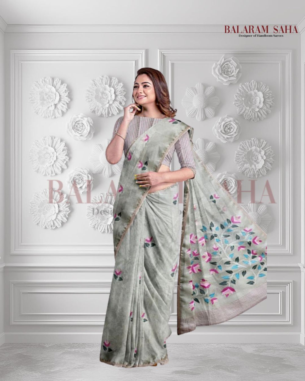 Spring Green Statement: Light Green Handwoven Muslin Silk Jamdani Saree (handloom saree, silk saree, handloom silk saree, balaram saha online, silk sarees, balaram saha handloom saree store photos, balaram saha handloom saree store, silk handloom saree, bengal handloom sarees, pure silk, muslin silk sare, silk saree online, muslin silk, jamdani saree)    https://medium.com/