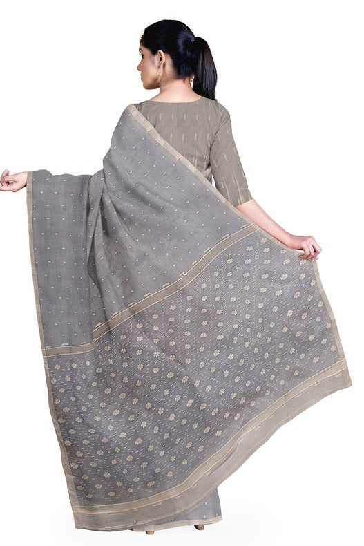 Light Blue Handloom Cotton Jamdani Saree by Balaram Saha - (handloom saree, cotton saree, handloom cotton saree, balaram saha online, handloom sarees, balaram saha handloom saree store photos, balaram saha handloom saree store, cotton handloom saree, bengal handloom sarees, pure cotton, cotton saree for women, cotton saree online)     https://www.cointernet.com.co/